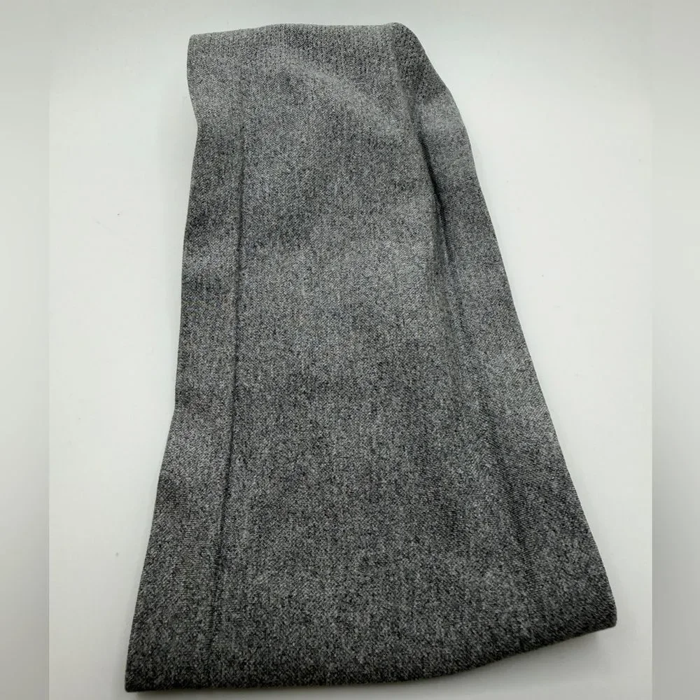 Pre-owned Unisex? Lululemon‎ THICK stretch headband in heather gray - OS!